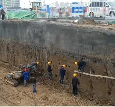 天津静海县土钉墙支护